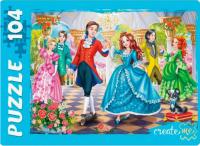 Пазлы 104 элемента Мир принцесс №18 