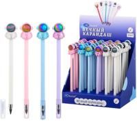 Карандаш BASIR вечный Космонавт SoftTouch круглый