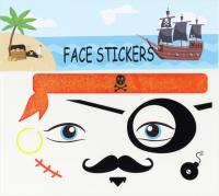 Тату наклейки 170х150мм Пират