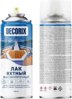 Лак аэрозольный DECORIX 520мл яхтный бесцветный глянцевый