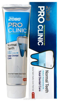 Зубная паста DENTAL CLINIC 2080 125мл PRO (Профессиональная защита // 898338)