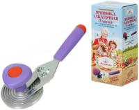 Машинка закаточная Москвичка Улитка МЗУ-Р Е720 с роликом фиолетовая