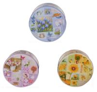 Банка жестяная 1800мл Любимый сад d170х80мм средняя