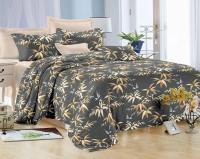 Комплект постельного белья Satin collection 2сп 4 предмета микросатин Шик и блеск /Эльф