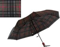 Зонт полуавтомат, принт Клетка