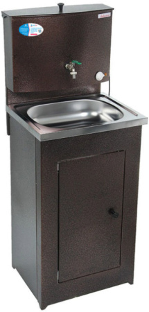 Умывальник АКВАТЕКС ДУЭТ с ЭВН 20л (17л.) мойка нержавеющая бак антикоррозийный медь