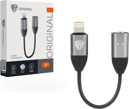 Аудио-переходник BY iP mini jack 3.5мм 