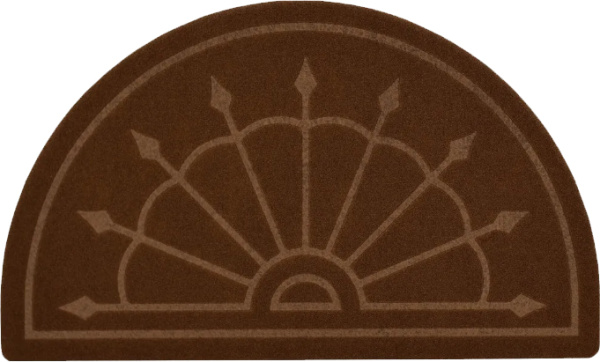 Коврик придверный 73х43см размер М (Копья D/0114)