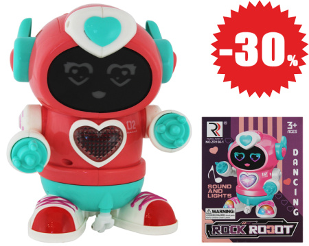 Игрушка Робот со свет/звук эффектами на бат. Размер в упаковке: 12.5х11.5х15.5см