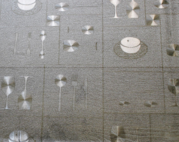 Матовая клеенка из пвх натам 137см в рулоне 20м с рисунком