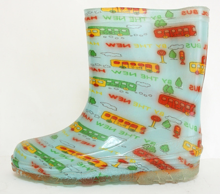 Сапоги детские ПВХ Автобус (р.21)