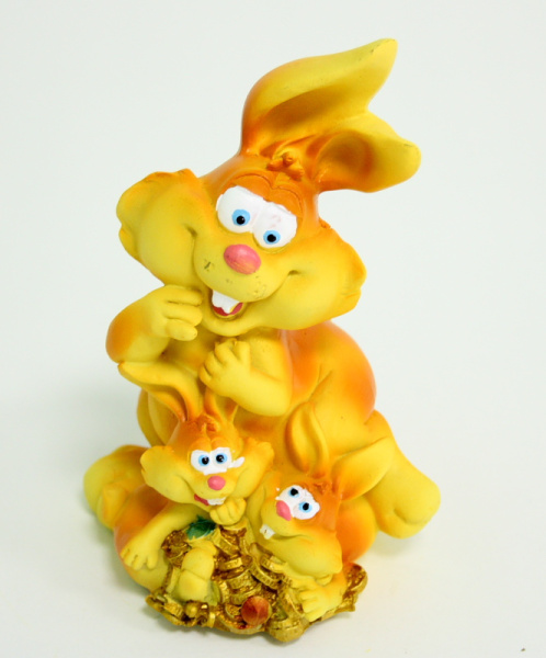 Копилка Кролик h13.5см 