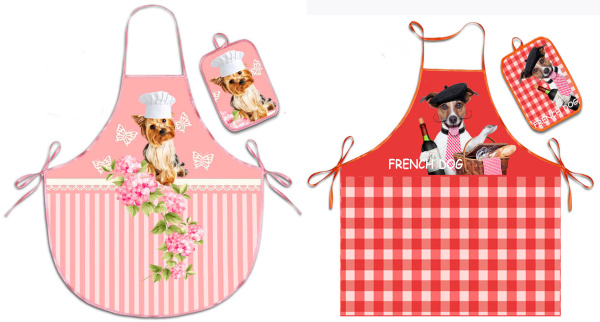 Кухонный набор: фартук и прихватка 