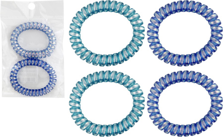 Резинка для волос 2шт спираль 