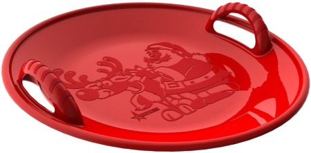 Салазки детские НОРДПЛАСТ 58см большие  (2 красный)