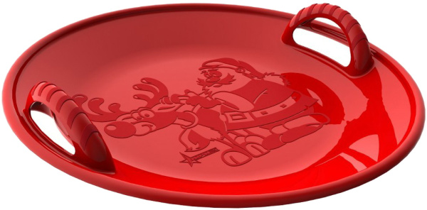 Салазки детские НОРДПЛАСТ 58см большие  (2 красный)