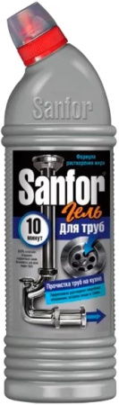 ЧС SANFOR 750гр для прочистки труб на кухне