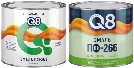 Эмаль ПФ-266 FORMULA Q8 1.8/1.9кг