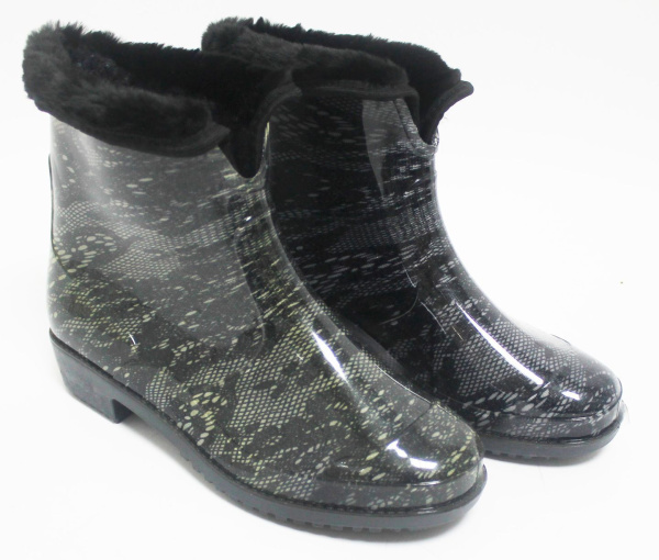 Сапоги ПВХ женские утепленные