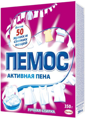 СМС ПЕМОС 350г активная пена для ручной стирки