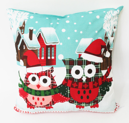 Подушка декоративная 40х40см (Совята)