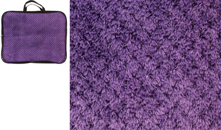 Покрывало постельное флисовое 180х200см пл.230г/м2 в сумке