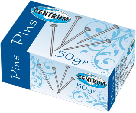 Булавки офисные CENTRUM 500шт 