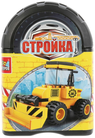 Конструктор ГОРОД МАСТЕРОВ Стройка (Бульдозер 36дет. // 276536 7539-BL)