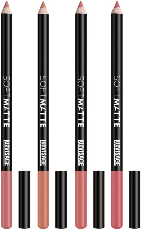 Карандаш для губ LUXVISAGE Soft Matte 