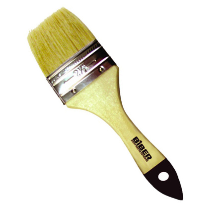 Кисть малярная БИБЕР флейцевая Стандарт 4" 100мм