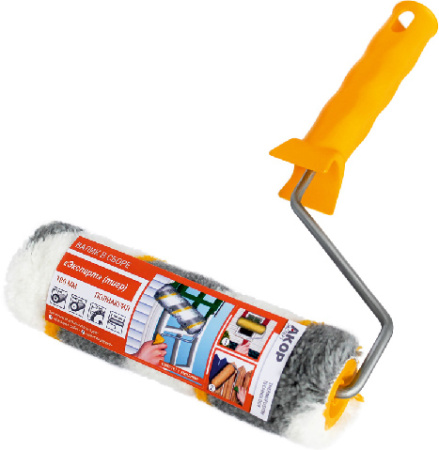 Валик малярный Эксперт L180мм D6мм полиакрил Тигр