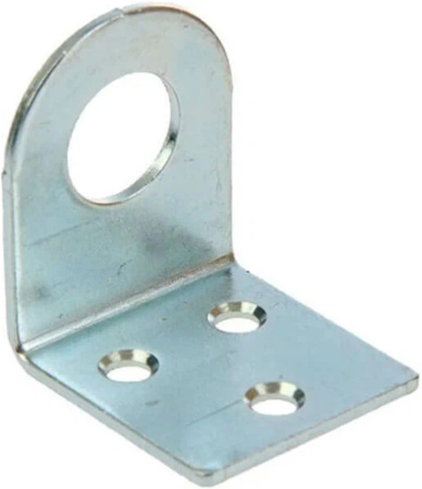 Проушина гнутая 30х40х55мм d15мм цинк
