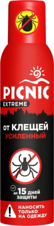 Аэрозоль от клещей PICNIC Extreme 150мл