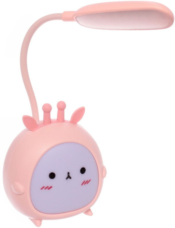 Светильник настольный Marmalade-Инопланетянин LED USB розовый