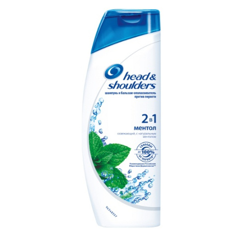 Шампунь HEAD&SHOULDERS 200мл (2в1 освеж.ментол // 3078)