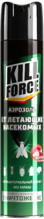 Аэрозоль от летающих KILL FORCE 350мл инсектицидный