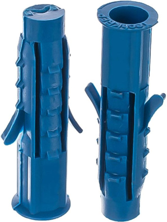 Дюбели Tech-KREP Чапай распорные 8х40мм 20шт шипы-усы синие