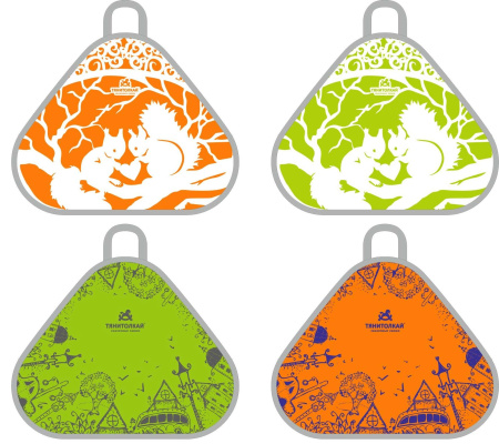 Ледянка треугольная  (Graffiti)