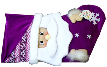 Сувенир новогодний Рождественский сапог 48см