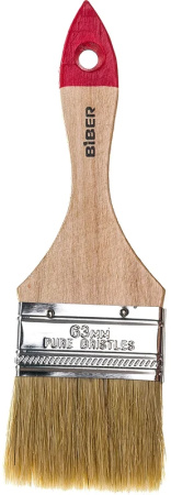 Кисть малярная БИБЕР флейцевая Эконом 2.5" 63мм