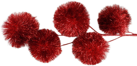 Ветка декоративная 80см (R красн.)