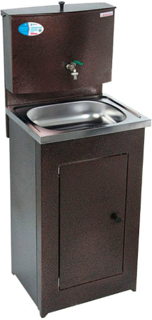 Умывальник АКВАТЕКС без ЭВН 20л мойка пластиковая бак антикоррозийный бронза