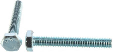 Болты Tech-KREP DIN933 М10х70мм 2шт 6-гранная головка оцинкованные