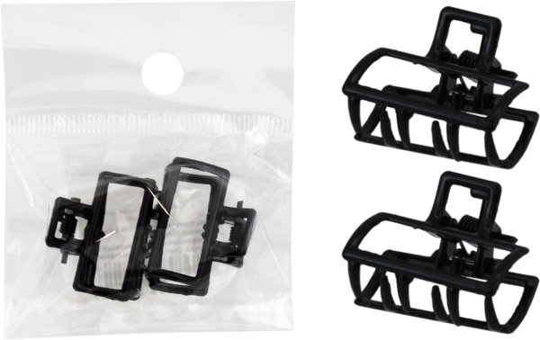 Краб для волос NataM 2шт металлический