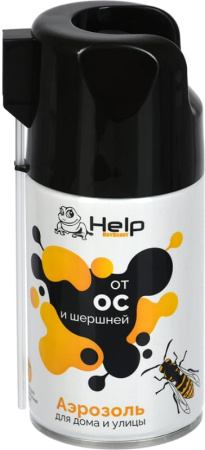 Аэрозоль от ос и шершней HELP 250мл инсектицидный