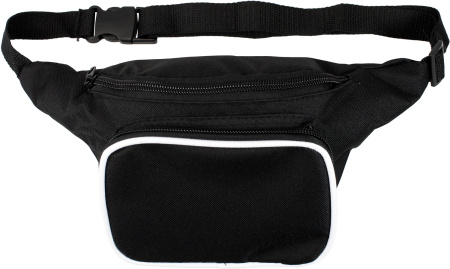 Сумка поясная ATMIX Размер: 165х310х35мм (Цвет: черный)