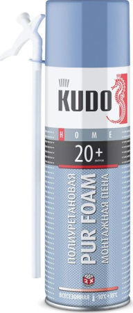 Пена монтажная HOME 20+ 650мл всесезонная 
