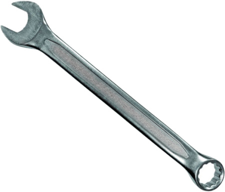 Ключ гаечный БИБЕР комбинированный 14мм кованый