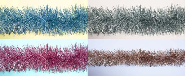 Мишура со средним ворсом d7.5х200см