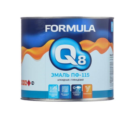 Эмаль ПФ-115 FORMULA Q8 2.7кг